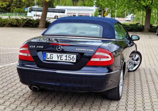 Mercedes-Benz CLK cena 28900 przebieg: 147000, rok produkcji 2005 z Gościno małe 742